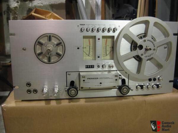 Vintage Pioneer RT-707 Rack Mount Reel to Reel Tape Deck Photo #2014557 -  Canuck Audio Mart