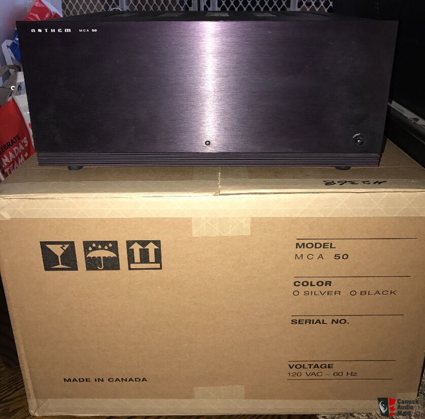 Anthem Mca50 5 Ch Power Amp 225w Photo 2015148 Us Audio Mart