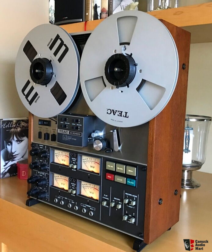 Teac A-3340S Reel to Reel,As new! Plus Teac Model-2 Audio Mixer