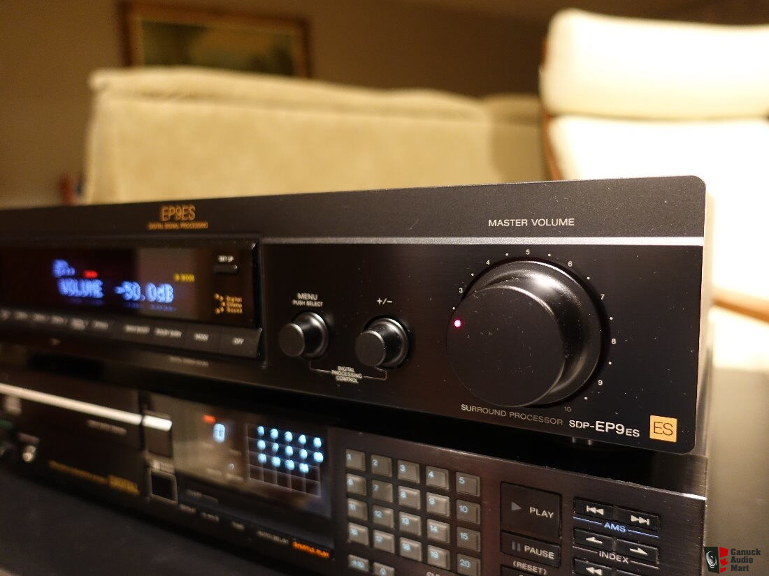 SONY SDP-EP9ES Digital Preamplifier / Signal Processor / Stereo or