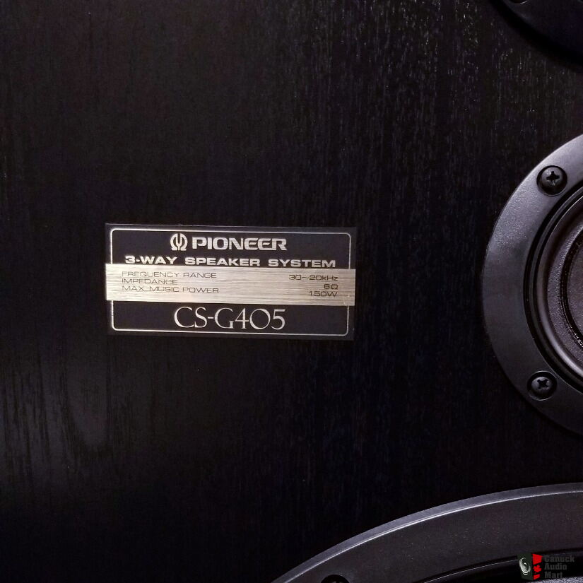 pioneer cs g405 speakers