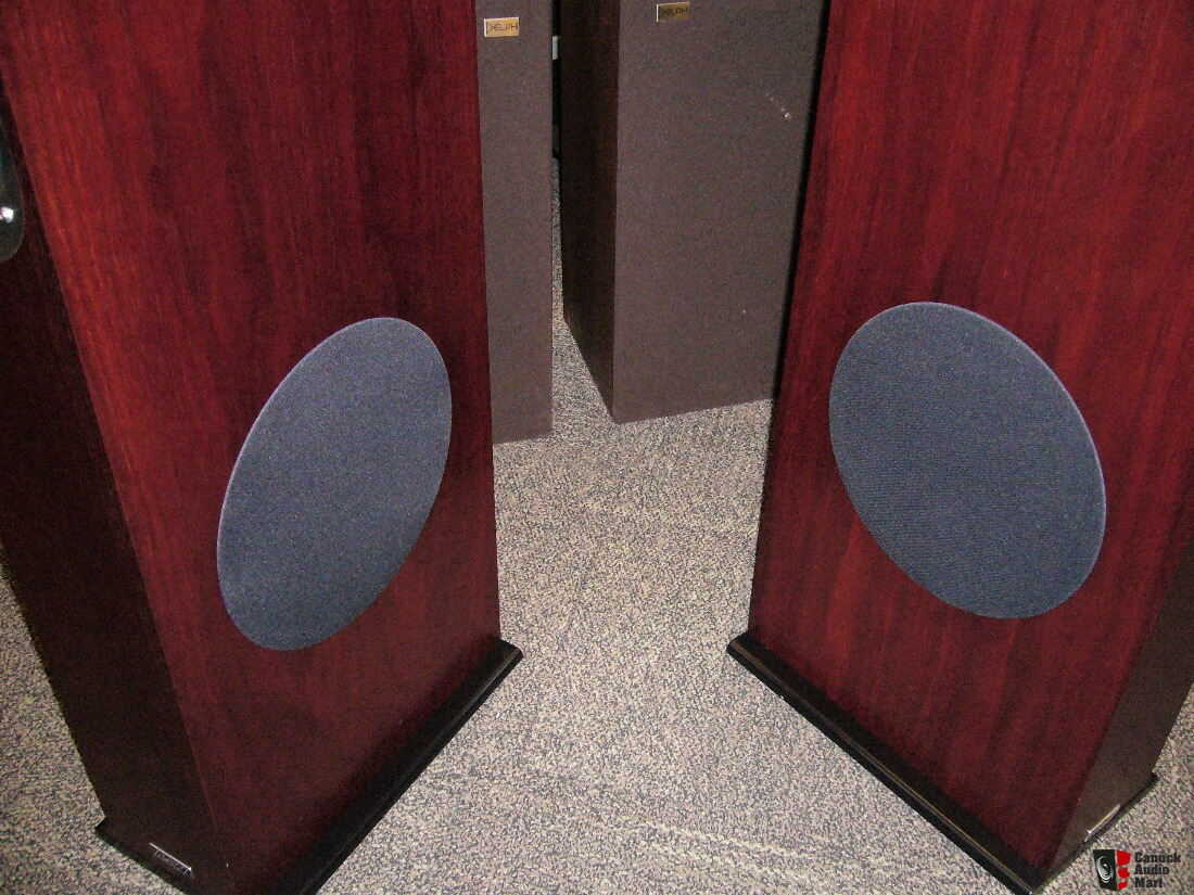ASW Genius 400 Floor Standing Speakers in Maghogany Photo #2025536 - US ...