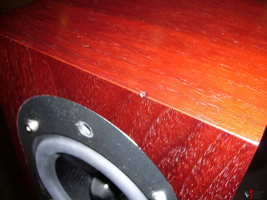 ASW Genius 400 Floor Standing Speakers in Maghogany Photo #2025542 - US ...