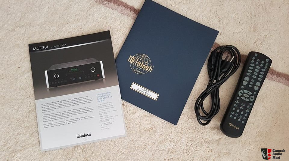 Mcintosh MCD 301 Player ! Mint !Photos ! Photo 2058763
