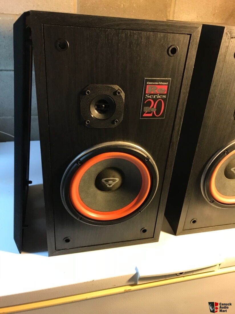 cerwin vega re 20 speakers