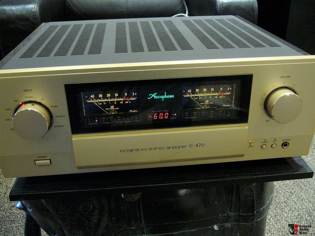 Accuphase E470 Integrated Amp Mint Photo Canuck Audio Mart