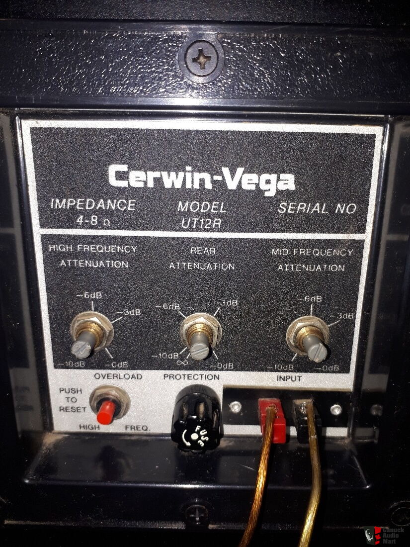 cerwin vega ut12r