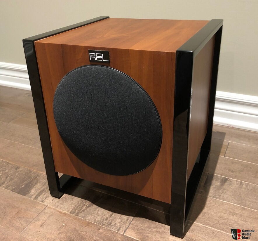 Sumber: www.canuckaudiomart.com. rel subwoofer cherry finish sold sale canu...