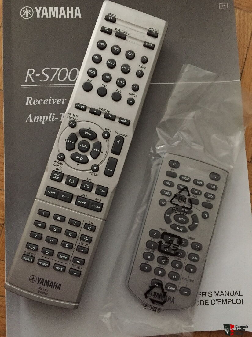 ALLIMITY RAX26 WV50050 Telecomando Sostitutivo Per Yamaha Stereo RS500 RS700 - Facile E Senza Programmazione