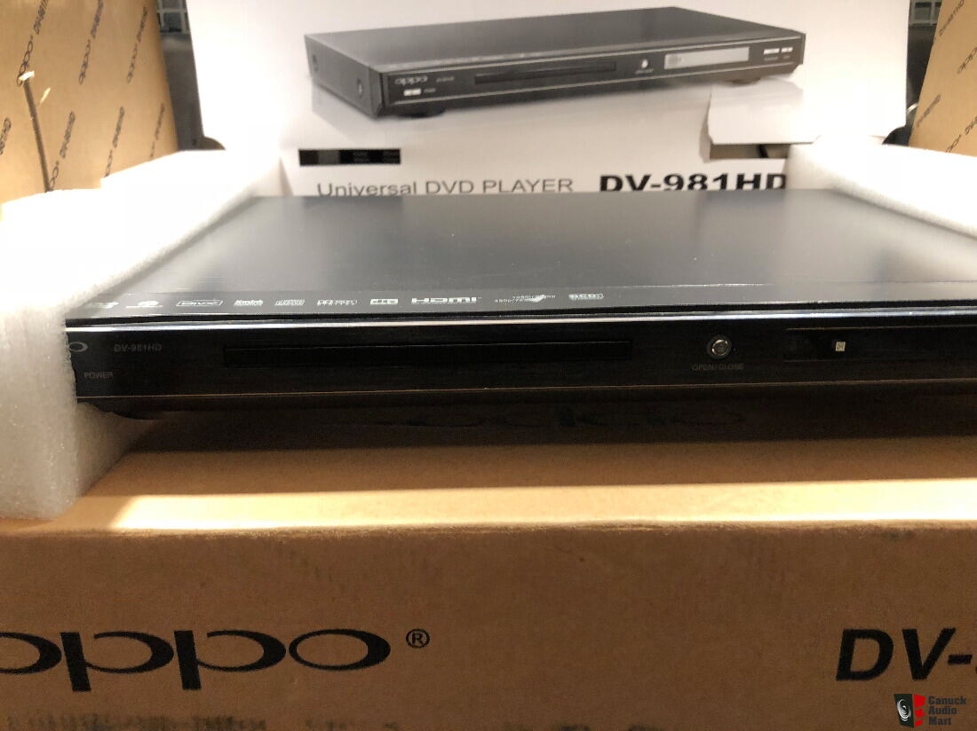 OPPO DV-981HD SACD/DVD Player Photo #683980 - US Audio Mart