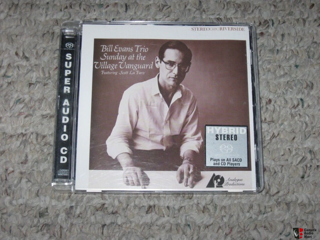 Bill Evans Trio + Chet Baker Analogue Productions SACD Titles For