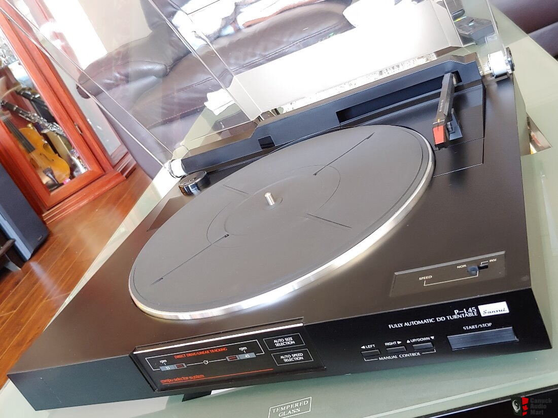 Sansui P-L45 Direct Drive Linear Tracking Turntable Photo #2083281 ...