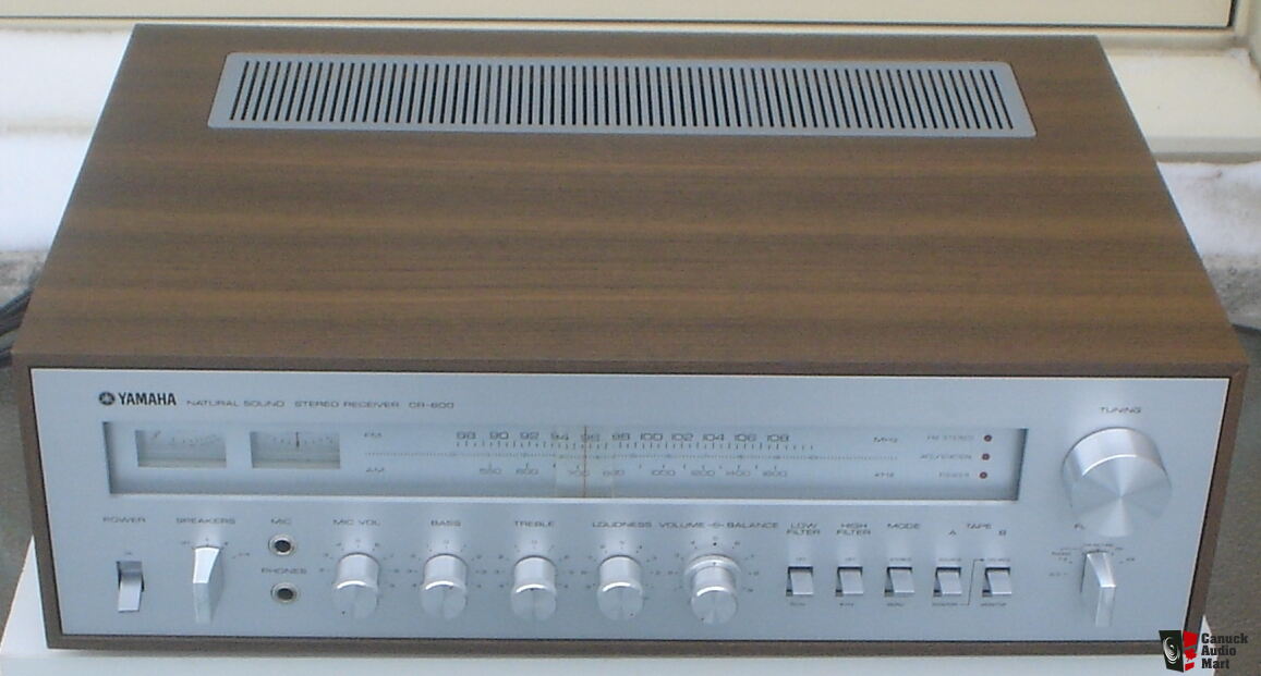 Yamaha CR-600 AM/ FM Stereo Receiver + Original (Paper) Owner's