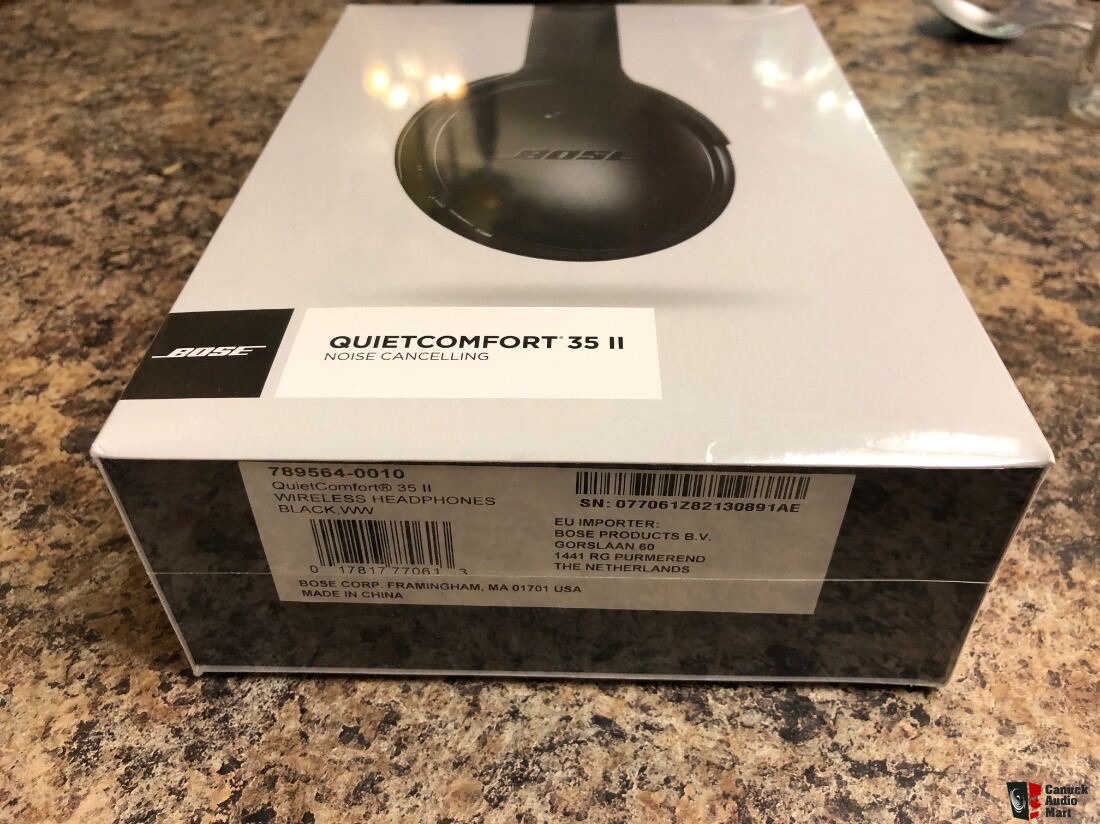 BOSE QuietComfort 35 II Active Noice Cancelling Headphones BRAND NEW  UNOPENED Photo #2087708 - US Audio Mart