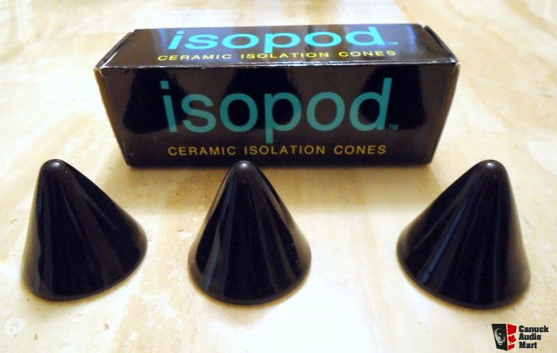 Audiophile ISOPOD Ceramic Isolation Cones! Photo #2101986 - US