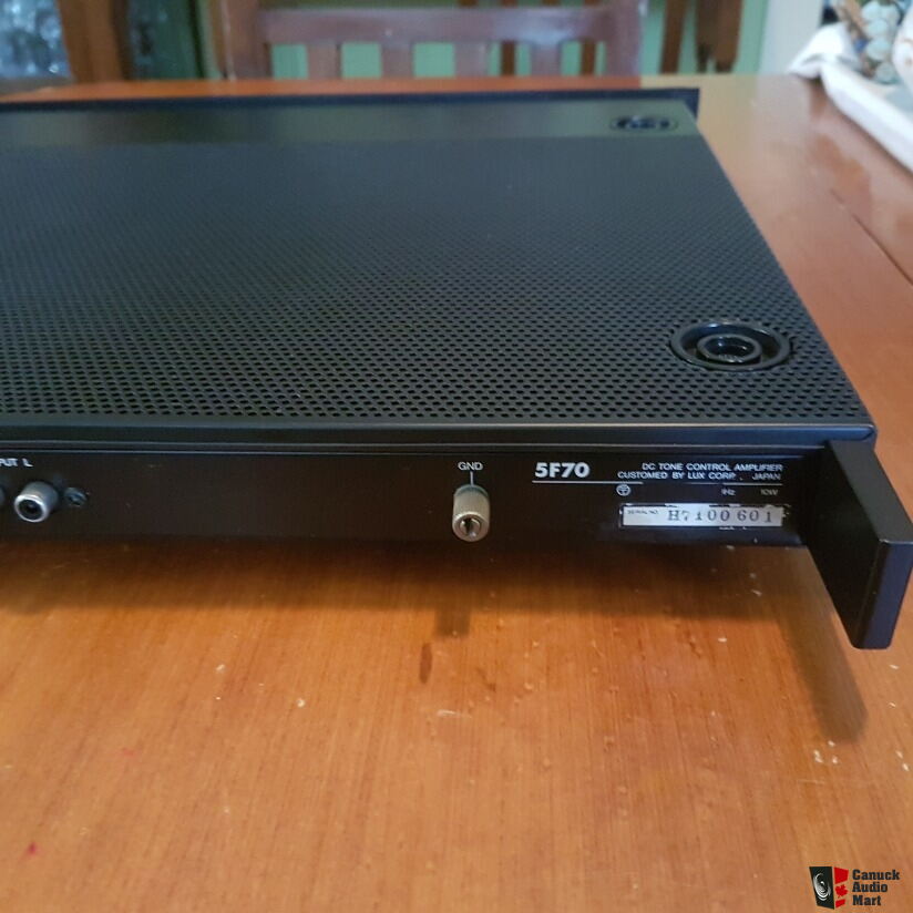Luxman LRS Series 5F70 Tone Control Amplifier clean & re-capped