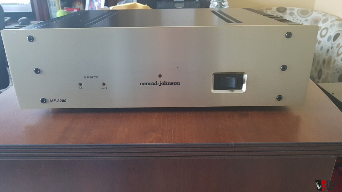 Conrad Johnson Mf 20 Solid State Amplifier Photo Us Audio Mart