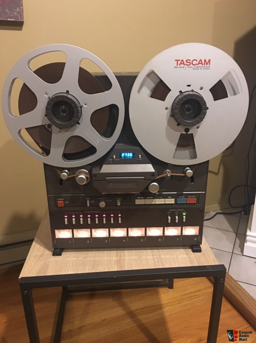 Tascam 38 8 track 1/2 reel to reel tape recorder Photo #2131333 - Canuck  Audio Mart