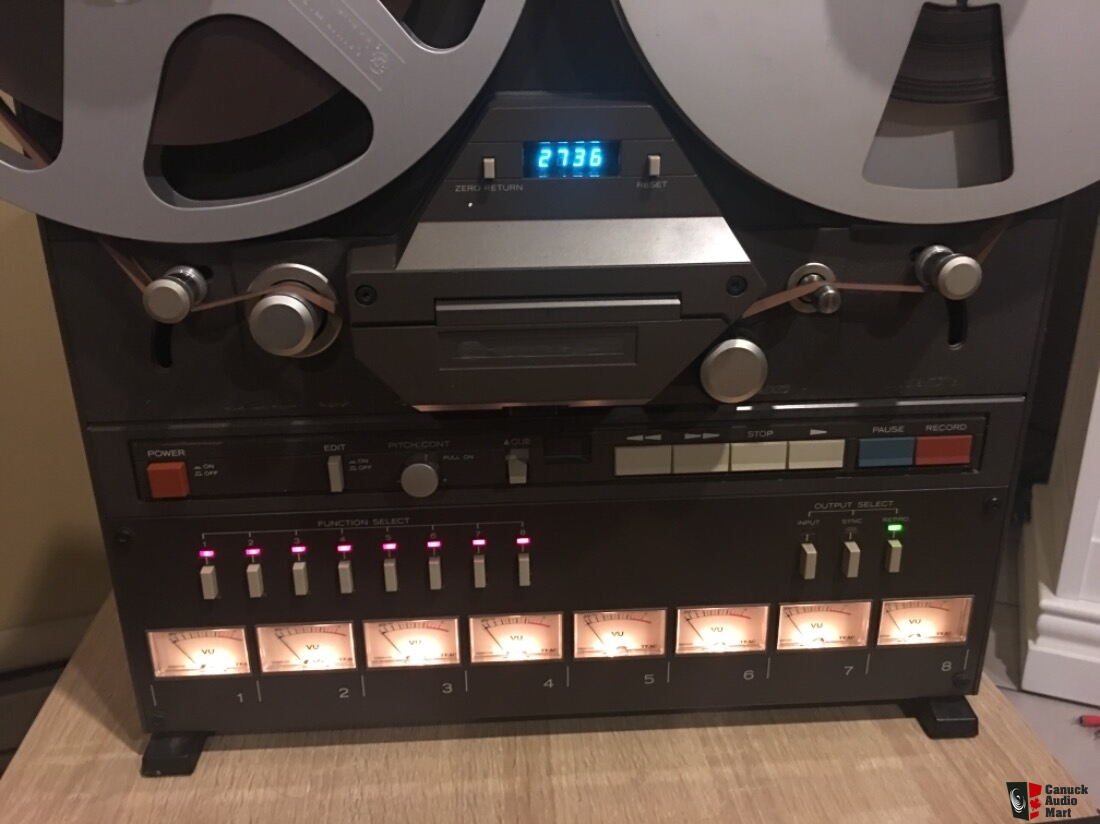 Tascam 38 8 track 1/2 reel to reel tape recorder Photo #2131333 - Canuck  Audio Mart