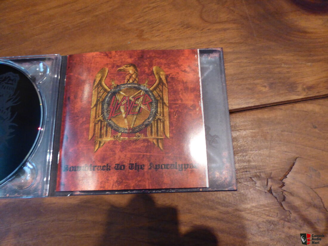 Slayer Soundtrack to the Apocalypse 3 CD'S and one DVD Photo
