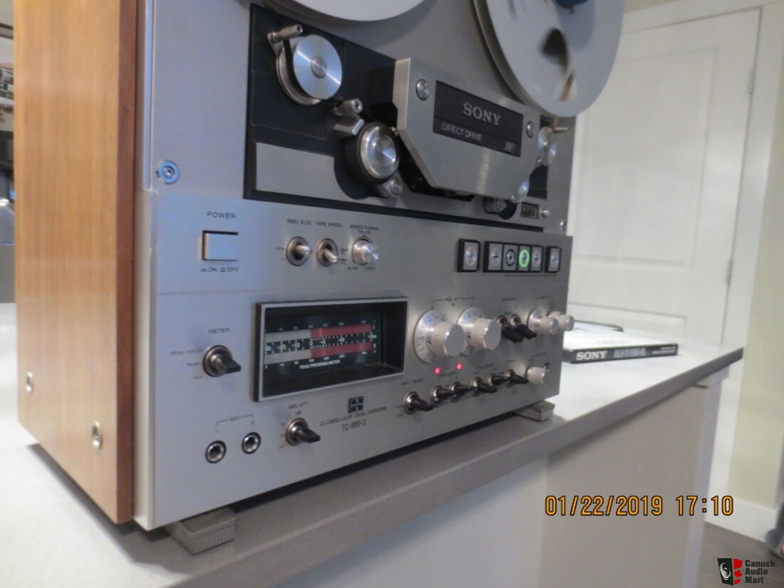 SONY TC 880 - 2 KING OF THE KINGS IN MINT Condition ,HOLY GRAIL OF REEL TO  REEL Photo #2135389 - US Audio Mart