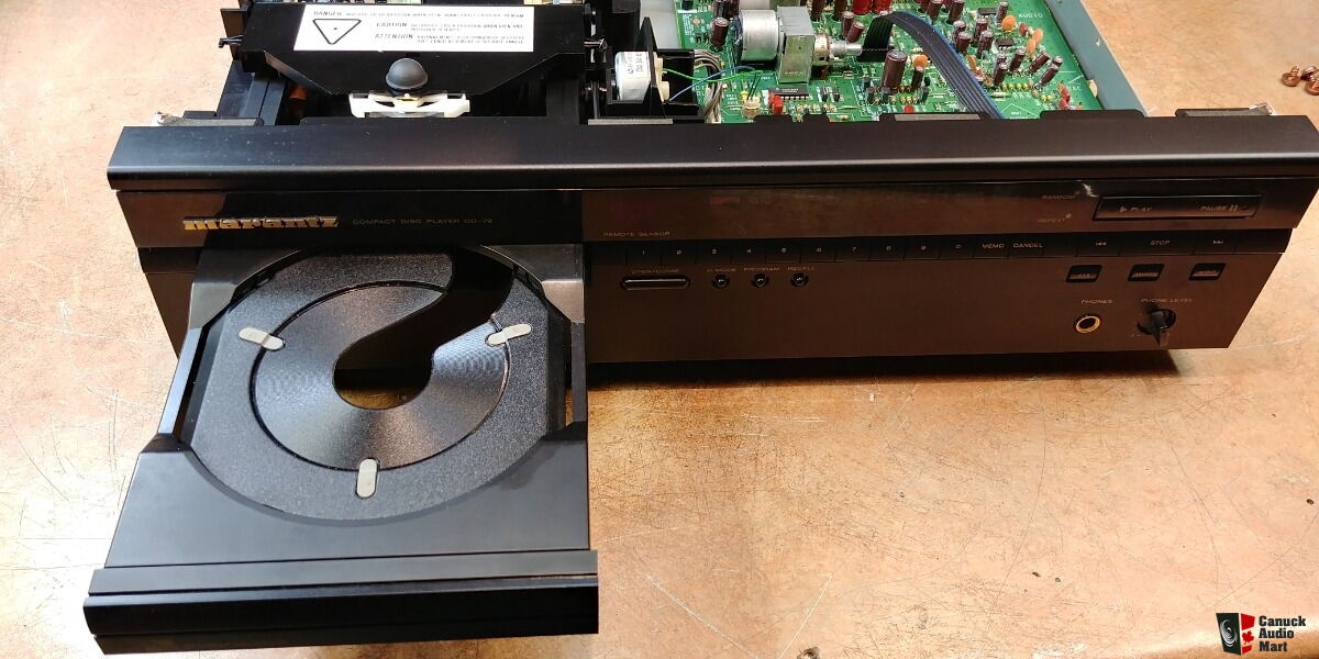 Marantz CD-72 CD Player. CDM-4 Laser For Parts Photo #2147478 - US