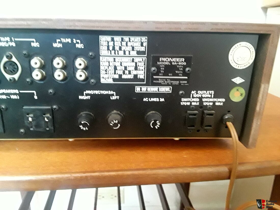 pioneer stereo amplifier