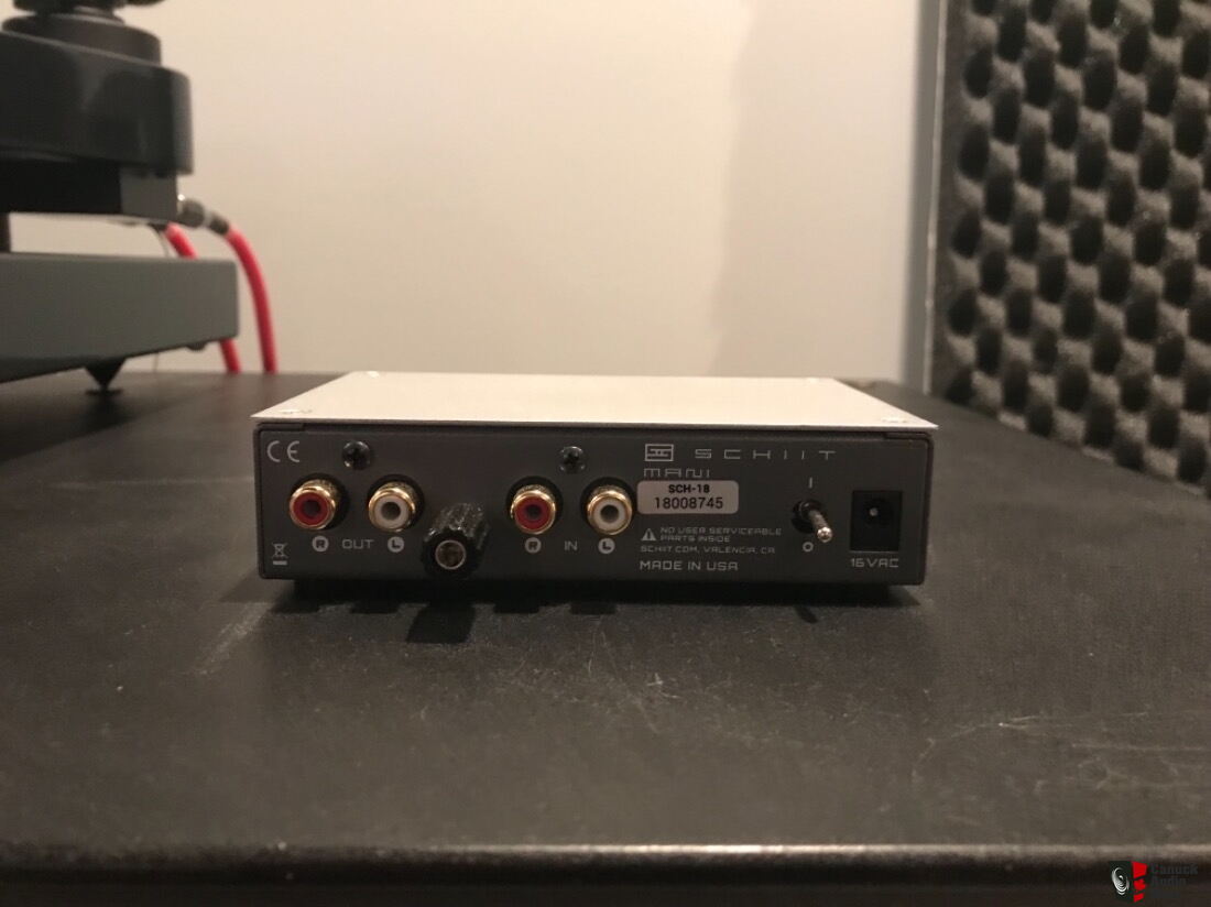 Schiit Mani Phono Preamp For Sale Canuck Audio Mart