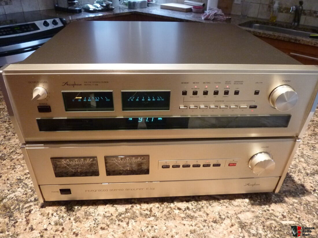 Accuphase E 302 Integrated Amplifier Accuphase T 106 Am Fm Tuner Like New Photo Uk Audio Mart