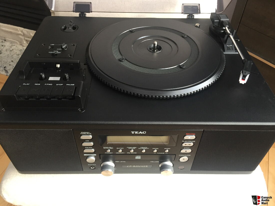 NEW Teac LP-R550USB Turntable CD Recorder with Cassette