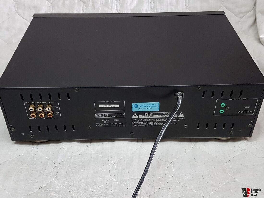 Kenwood KX-9050s Dolby B/C/S single cassette deck Photo #2172800