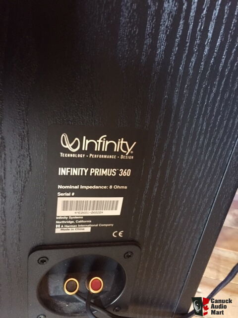 1 Infinity Primus 360 Mid Bass 6.5 Inch Speaker 16PR85BZQ-HW02