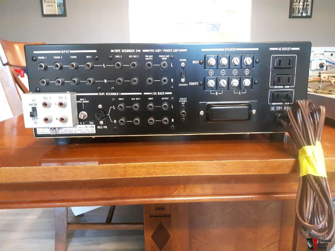 Sony ta 1150 and st 5150 tuner For Sale - Canuck Audio Mart