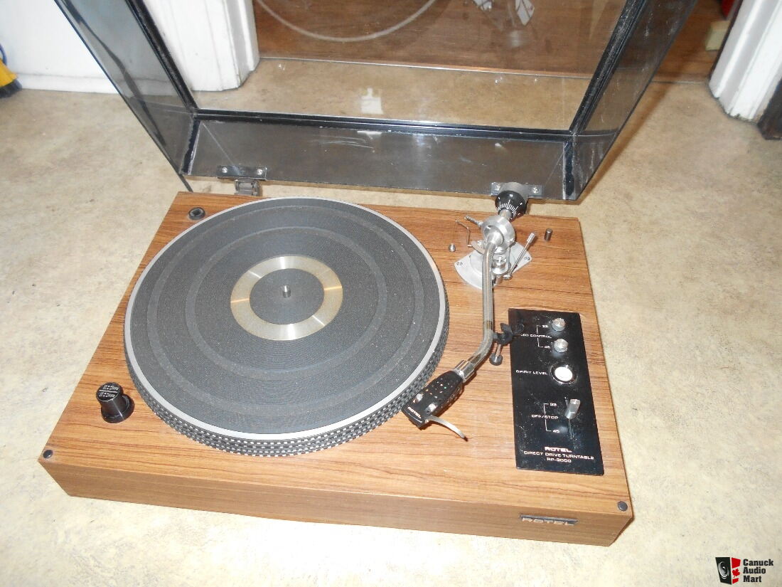 Rotel RP-3000 direct drive turntable SUPERB! Photo ...
