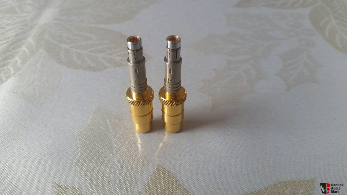 Fischer Camac / Lemo RCA Adaptors For Mark Levinson Photo #2177813