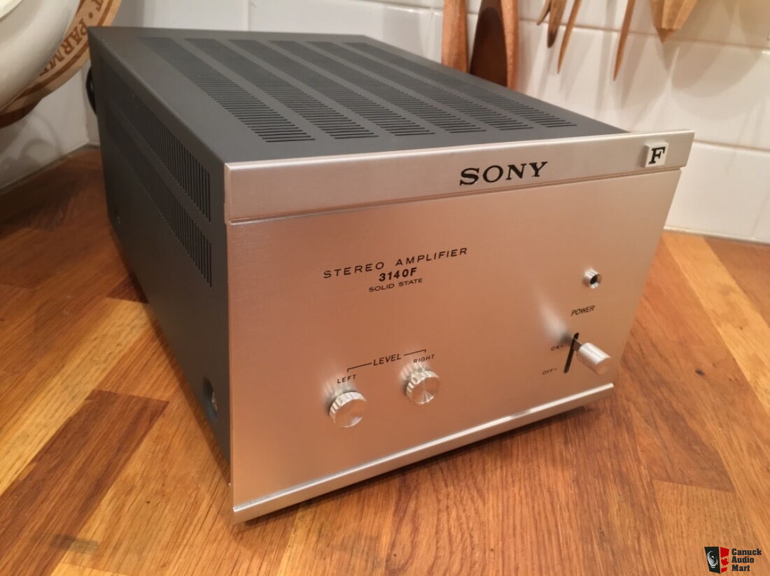 RARE SONY TA-3140F FET POWER Amplifier VERY NICE perfect