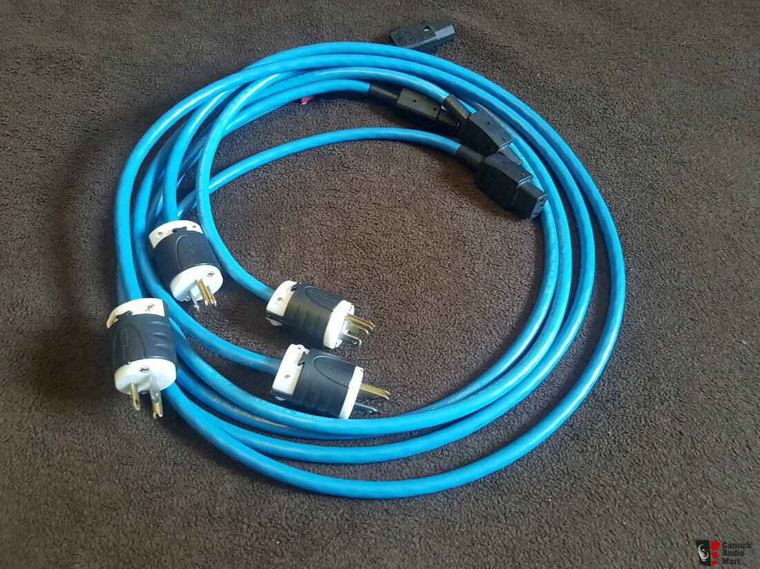 Two Groneberg Quattro Ref. Power cords Shipped Photo 3433373