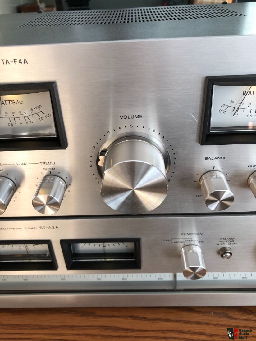 Sony Ta F A Integrated Amplifiers Large Vu Meters Wpc Japan Made Photo Uk