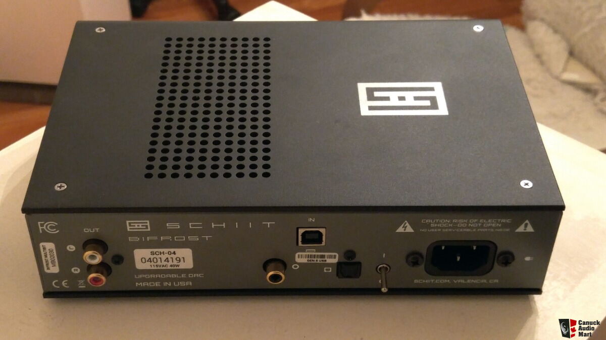 Schiit Bifrost MULTIBIT DAC (Black) with generation 5 USB (latest