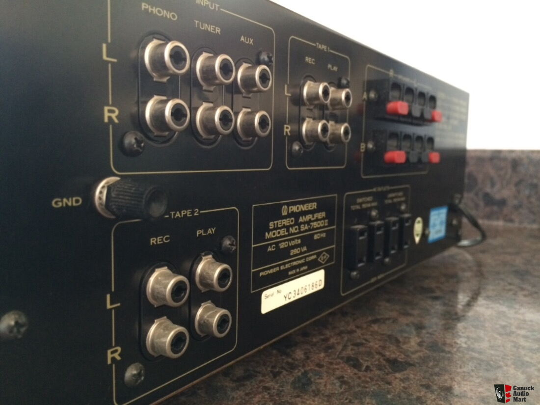 1978 Pioneer SA-7500 II Integrated Amplifier Photo #2202039 - US Audio Mart