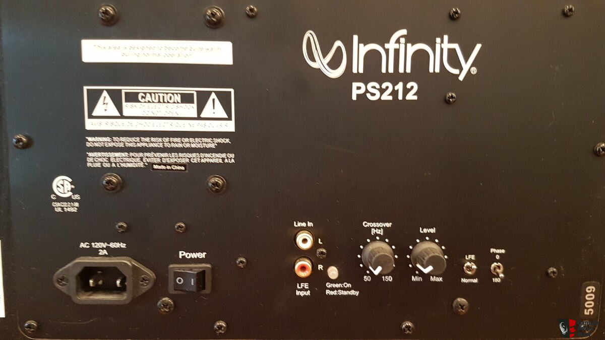 infinity ps212 subwoofer