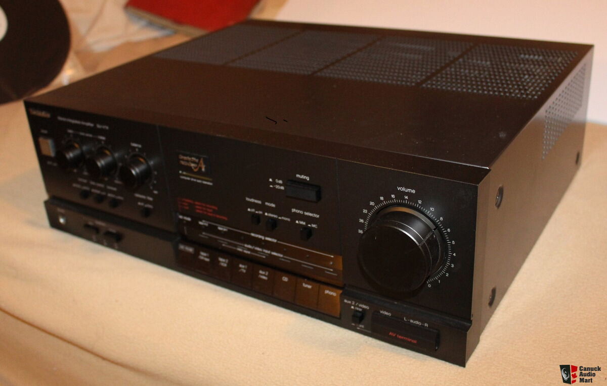 Vintage 1980 S Technics Su V7x Stereo Amplifier Photo 2210667 Canuck Audio Mart