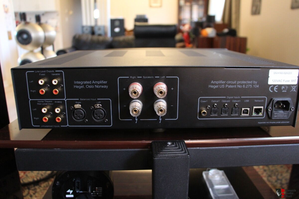 Hegel H160 integrated amp with DAC Photo 2213148 Canuck Audio