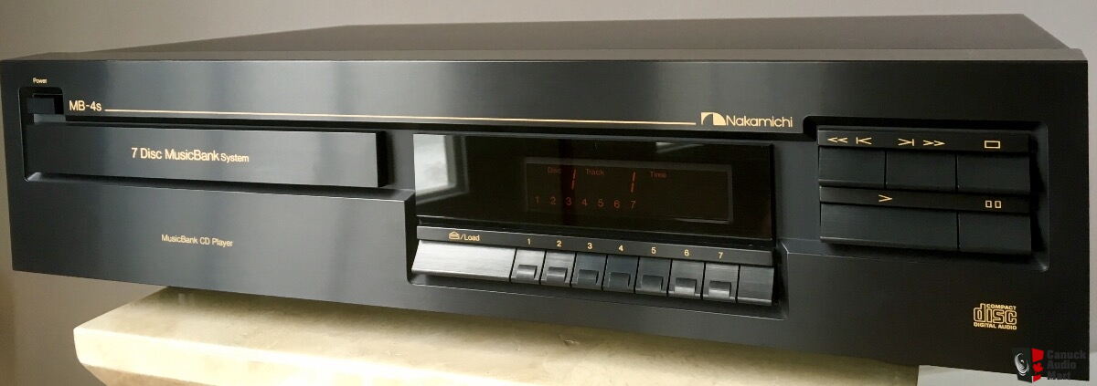 Nakamichi MB-3S high end 7 disk CD Player, in mint condition