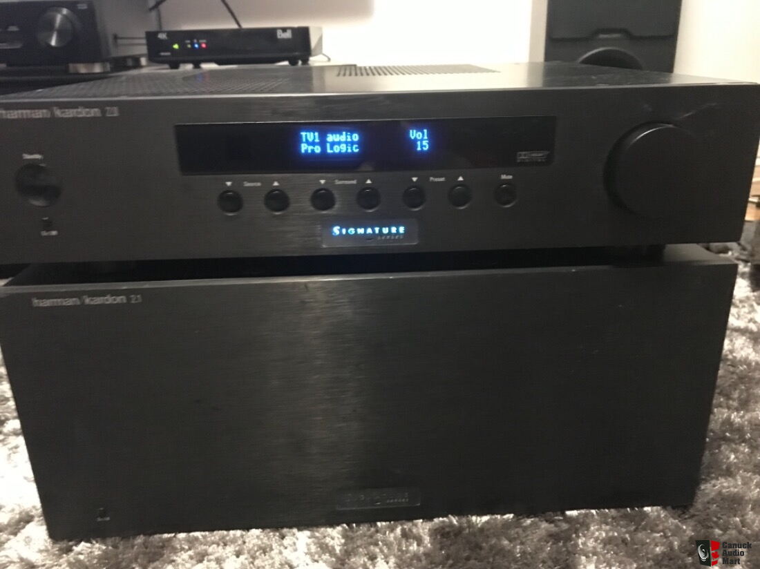 harman kardon 2.1 signature series power amplifier