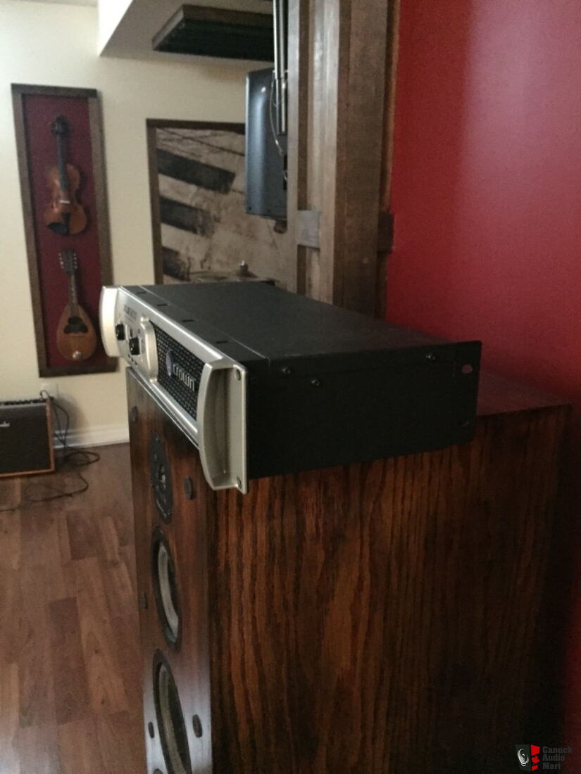 Crown xls 1500 power amp Photo 2226283 Canuck Audio Mart