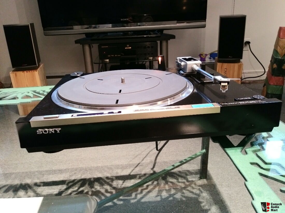 Sony PSX600 Biotracer Tonearm Quartz Direct Drive Now with Swiss