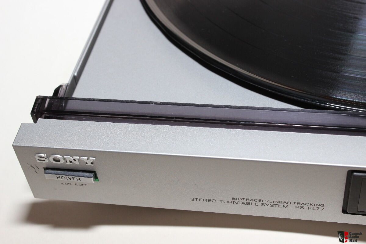 Sony PS-FL77 Biotracer/Linear Tracking Turntable Photo #2233997