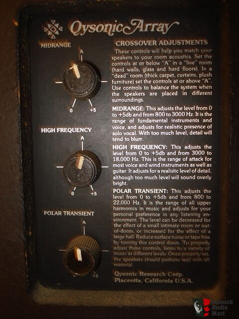 FREE Qysonic Array cabinets only Photo #2240226 - UK Audio Mart
