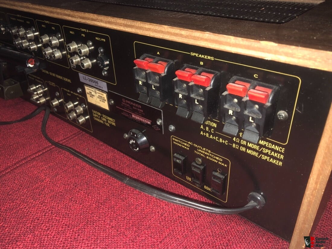 Vintage Pioneer Sx 939 Receiver Rare Photo Us Audio Mart